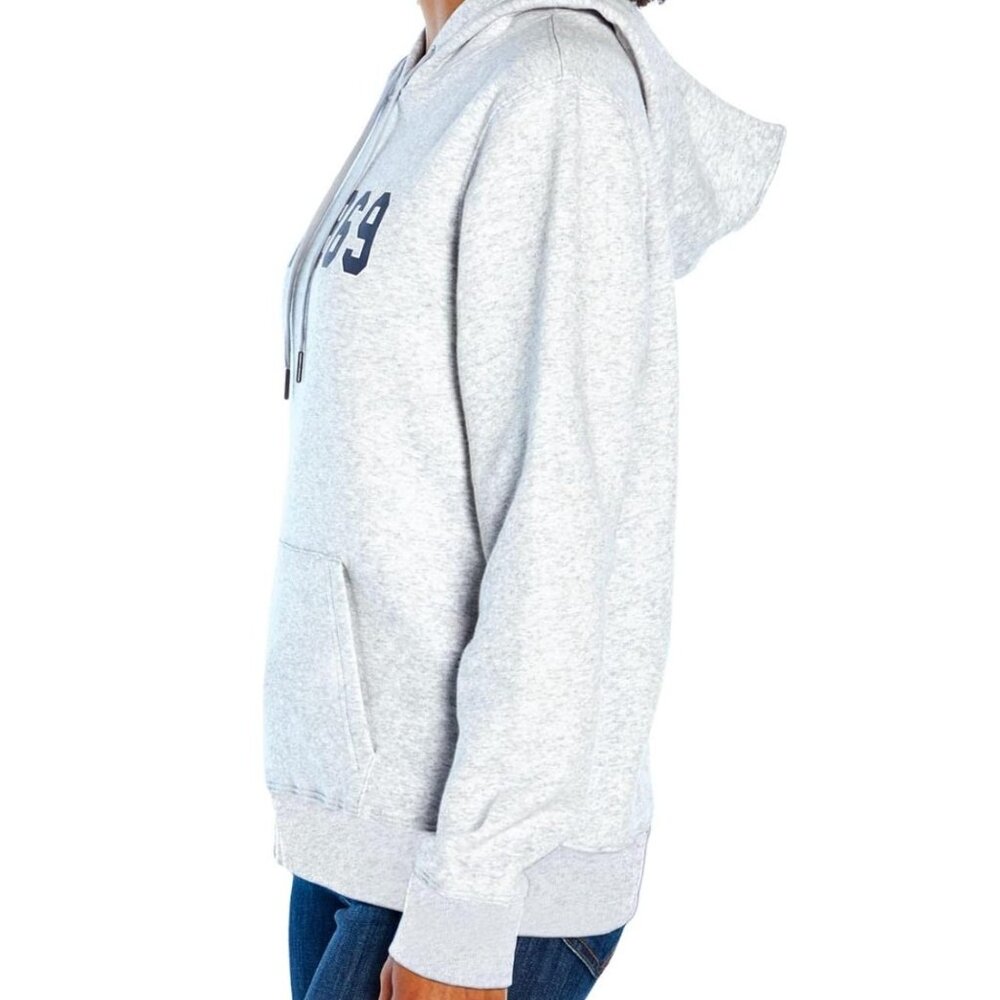 GAP 1969 GRAY LIGHTWEIGHT FLEECE HOODIE - XL - Picture 4 of 8